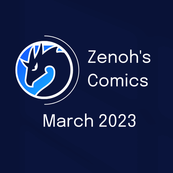 Zenoh's Comics - April March Cover